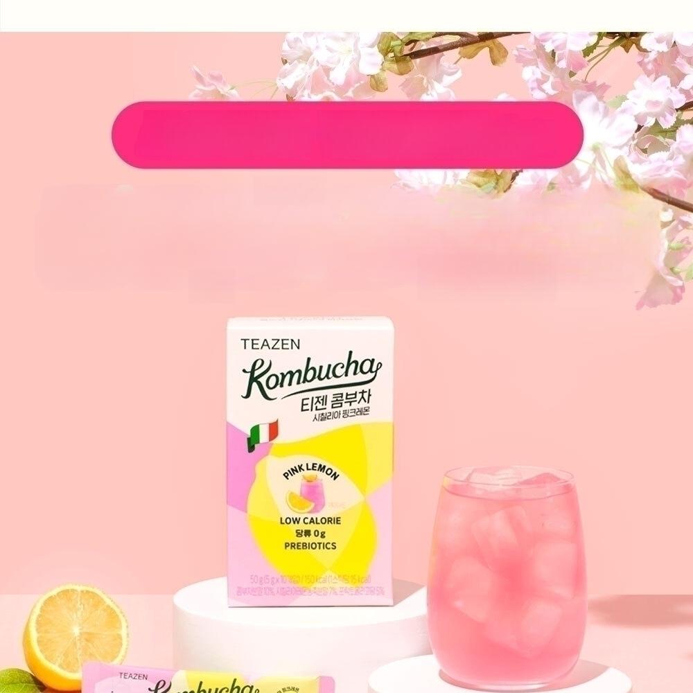 Teazen Kombucha #Sicilian Pink Lemon 10T | OLIVE YOUNG Global